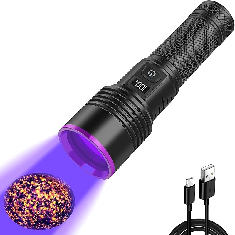 WINDFIRE Flashlight Rechargeable Flashlights Ultraviolet